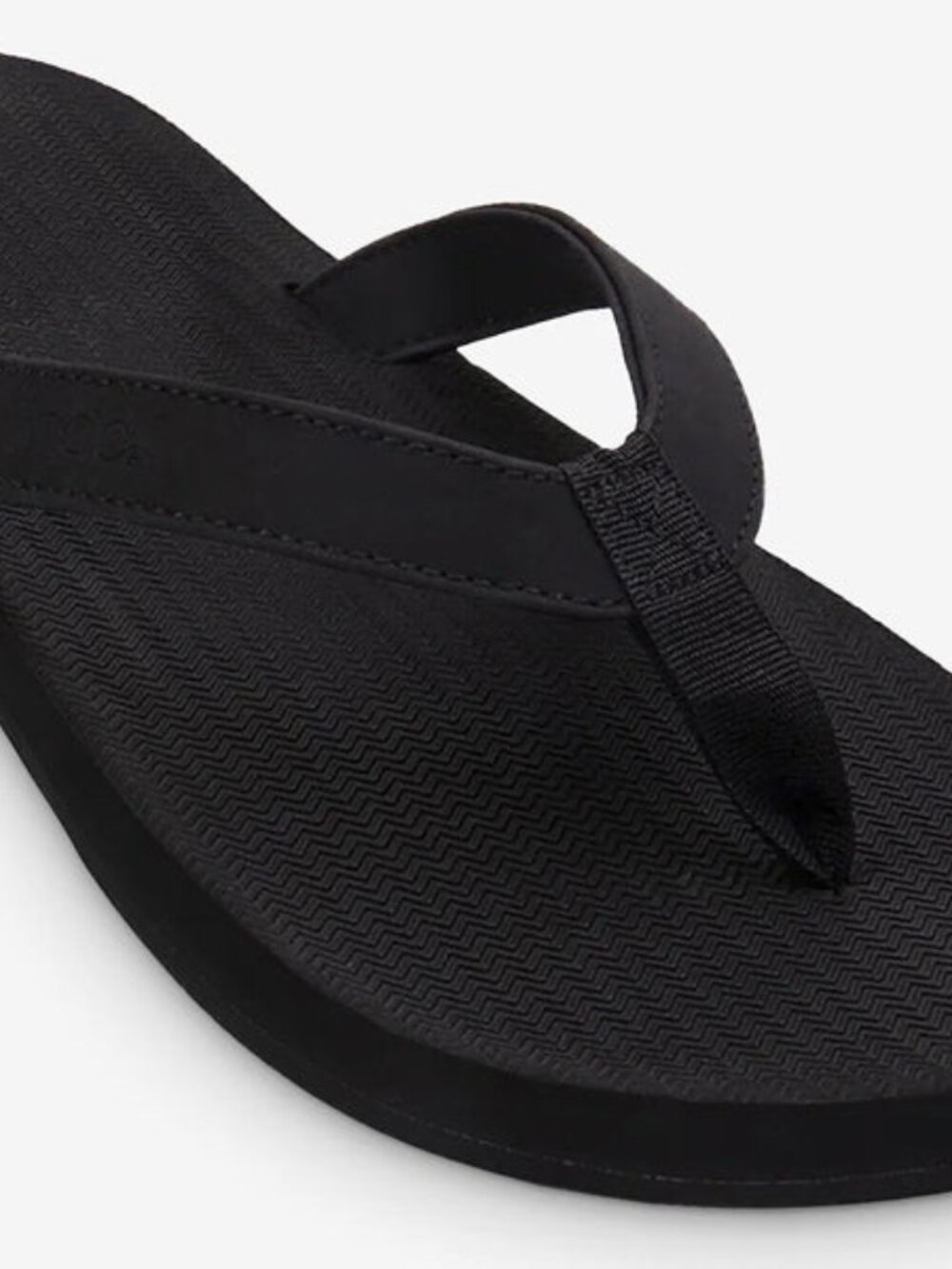 HealthyFeetStore.com INDOSOLE ESSNTLS - Men's Flip Flops Size 9Black / 9